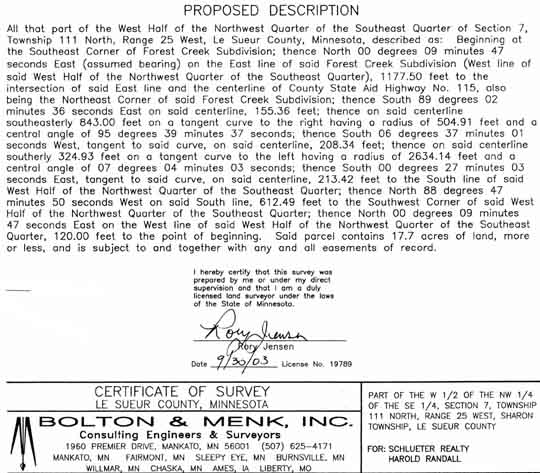 Proposed Description