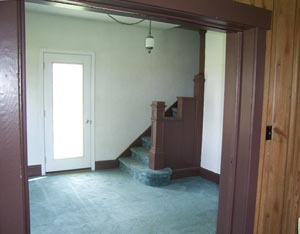 Dining room and stairs